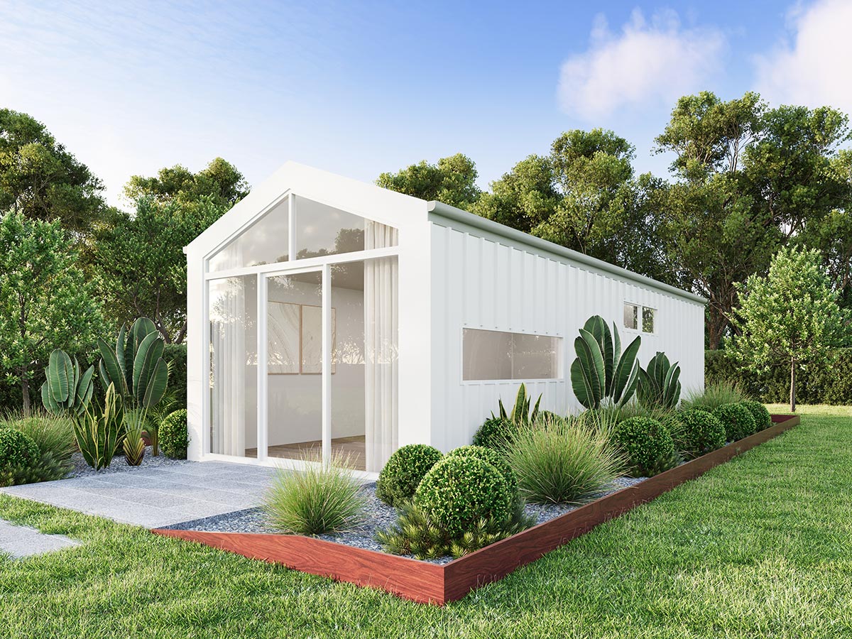 S40525 Bijou Modular Home Range (exteriors) Coastal 1 B Studio 3