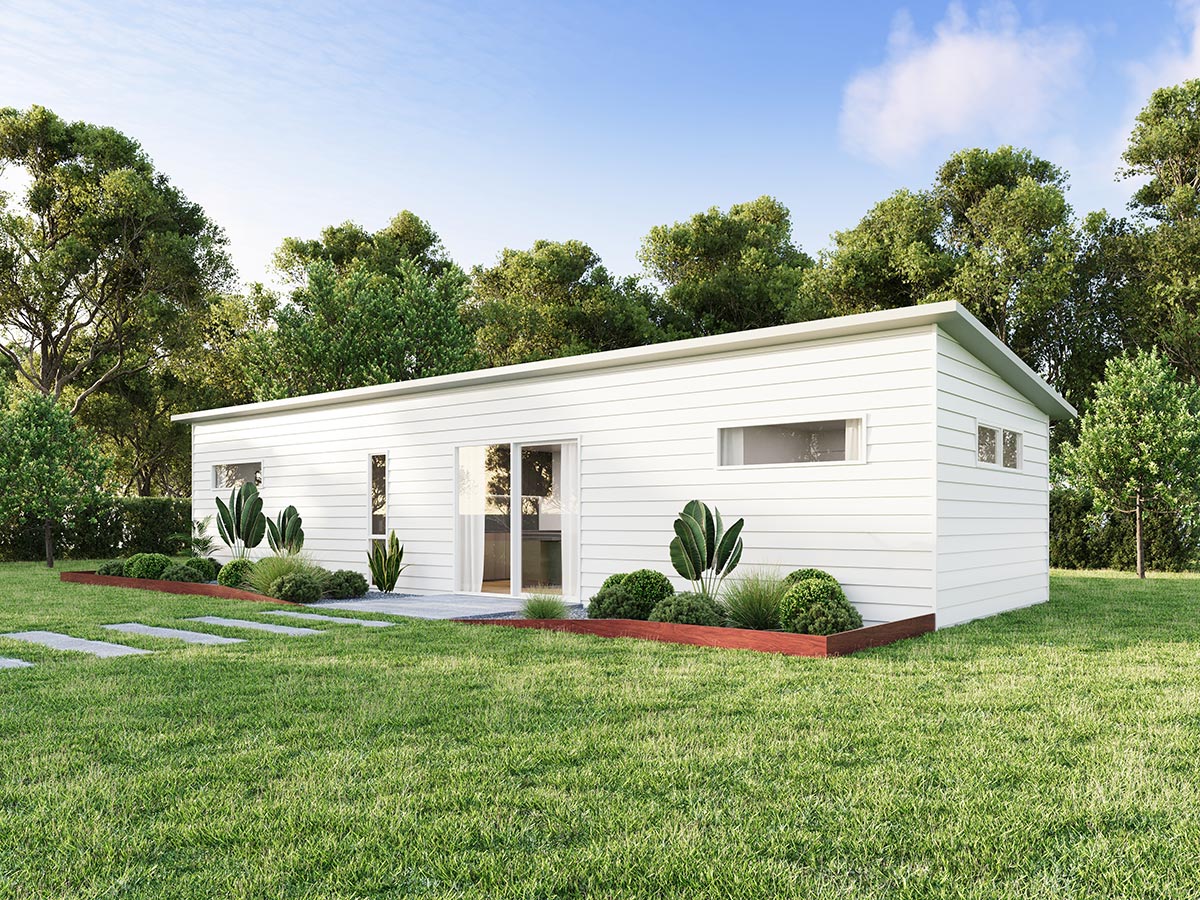 S40525 Bijou Modular Home Range (exteriors) Coastal 2 B Living B 4