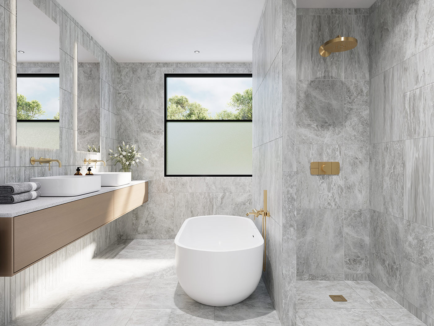 S40834 25 Virginia Grove, Malvern East, Vic 3145 (interiors) Bathroom