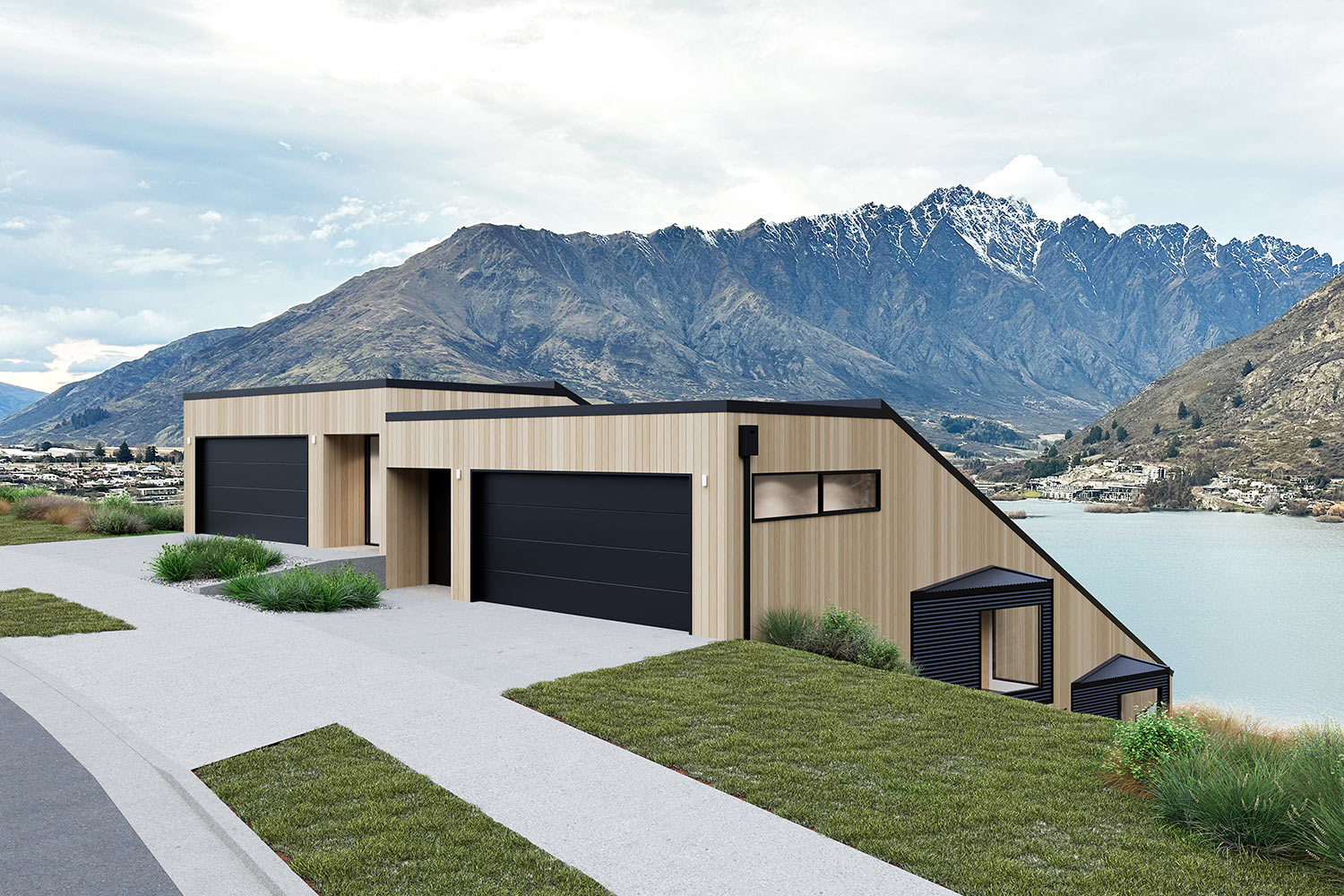 20250813 Snz6480 24 Angelo Drive Queenstown (exteriors) Facade