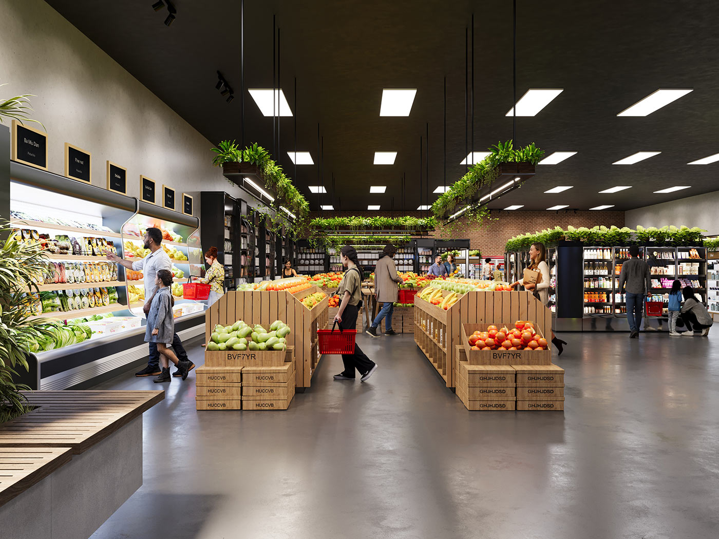 S40763 South Jerrabomberra Town Centre (interiors) Super Market And Retail 01