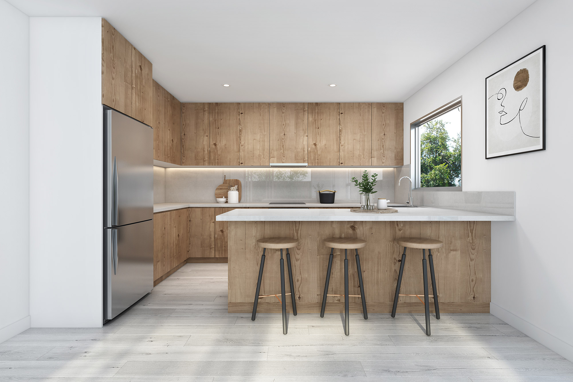 9183 4 Townhome Project SNZ5706 kitchen 1207 1