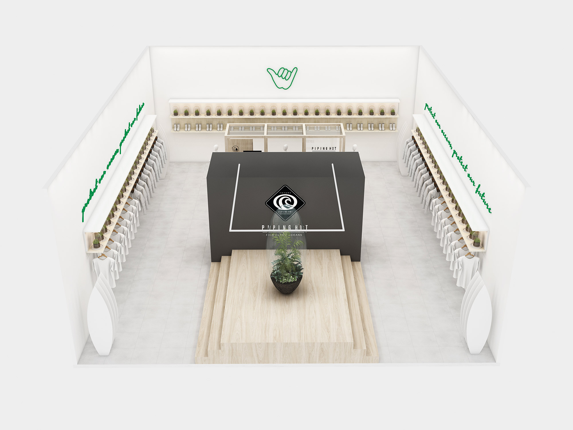 S3 7989 2 Express Piping Hot Retail Store S18425a C6 0203